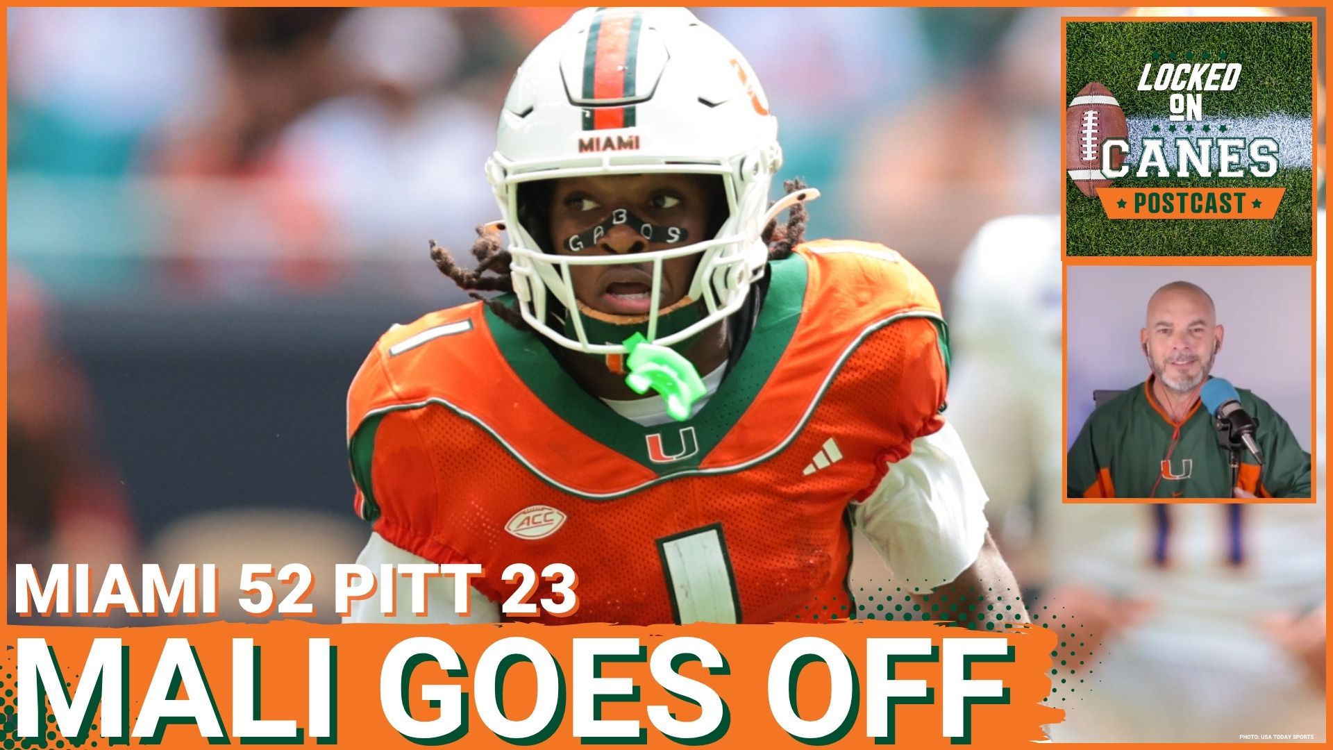 CANES POSTCAST: HURRICANES SEND MESSAGE! No. 1 Miami Rolls Pitt 52-23 ...