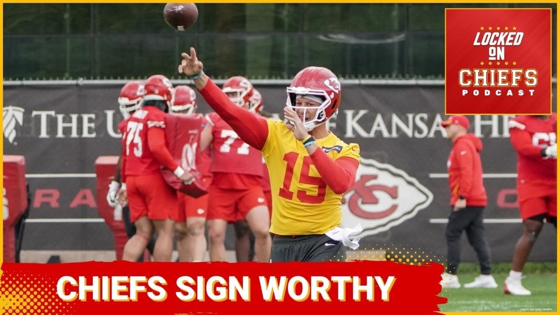 The Kansas City Chiefs finished up signing their draft class, signing Xavier Worthy to a four-year deal.