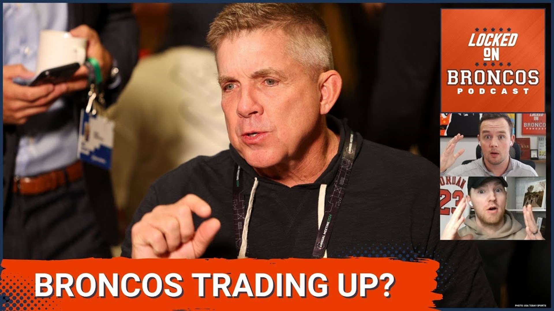 Could the Denver Broncos trade up from the 12th overall pick in the 2024 NFL Draft? According to Sean Payton, that is a realistic option for the Broncos.