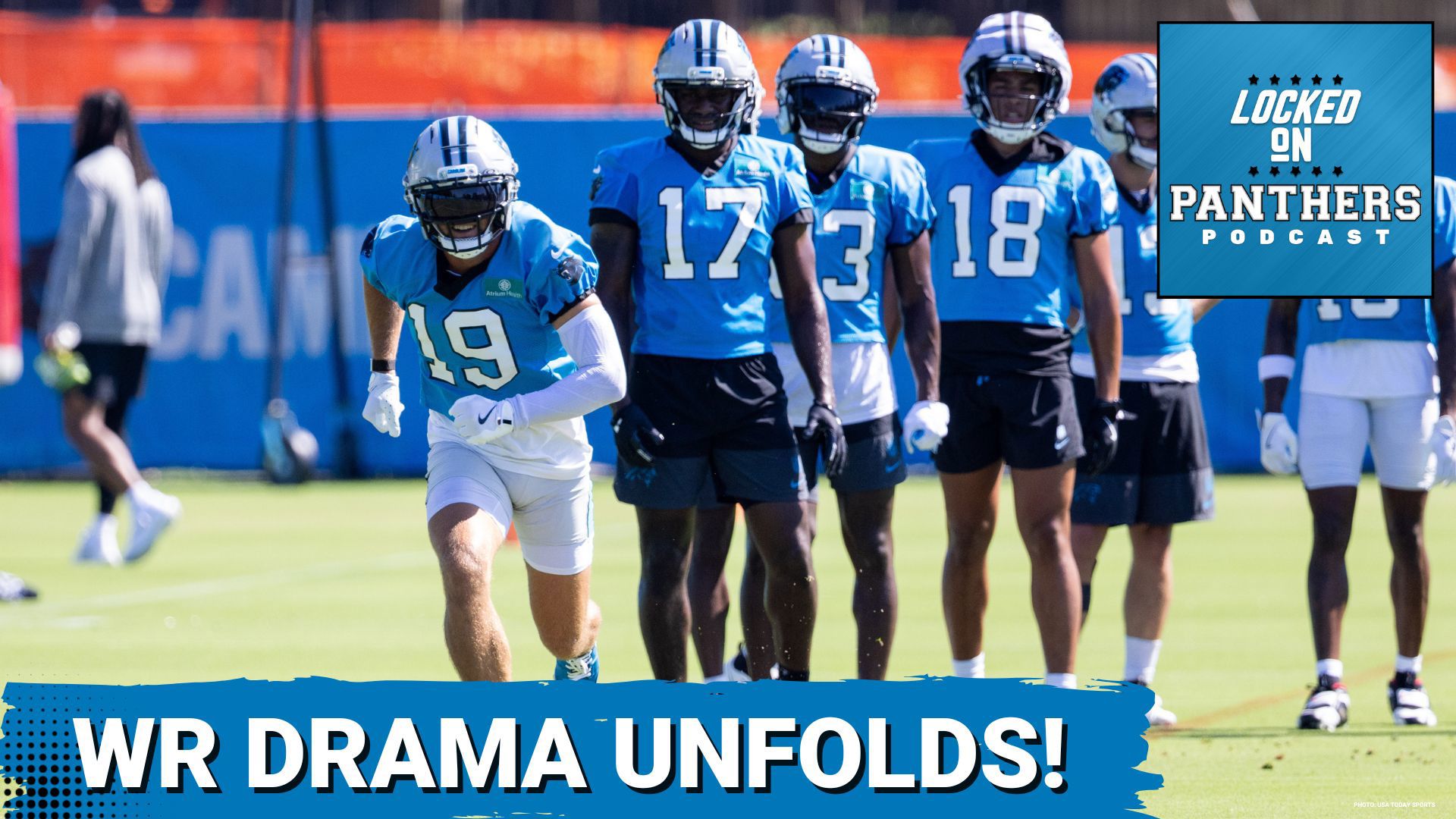 Host Julian Council answers listeners' questions, breaking down the Panthers wide receiver depth, analyzing potential cuts and trades.
