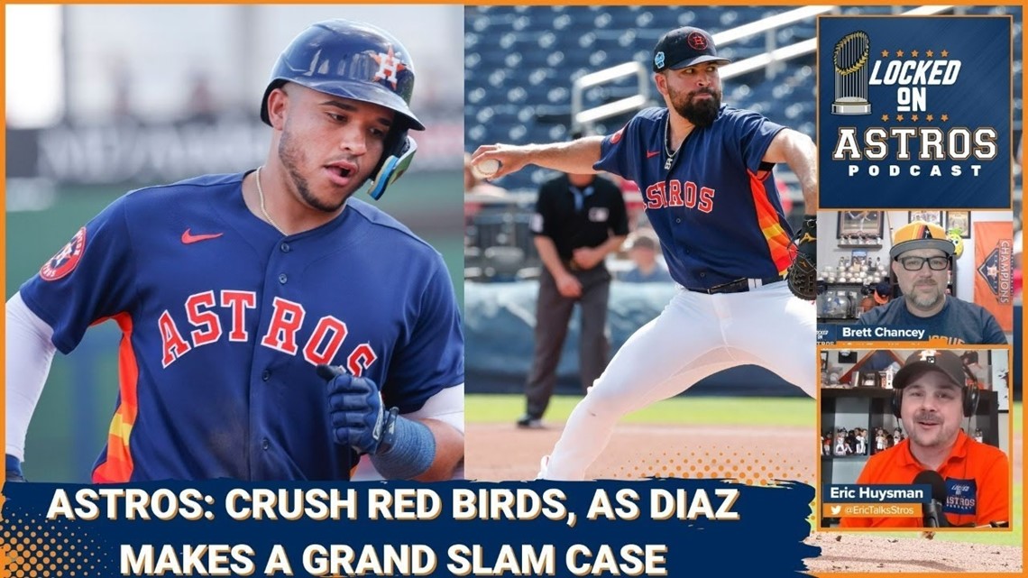 Astros: Crush Red Birds, as Diaz Makes A Grand Slam Case
