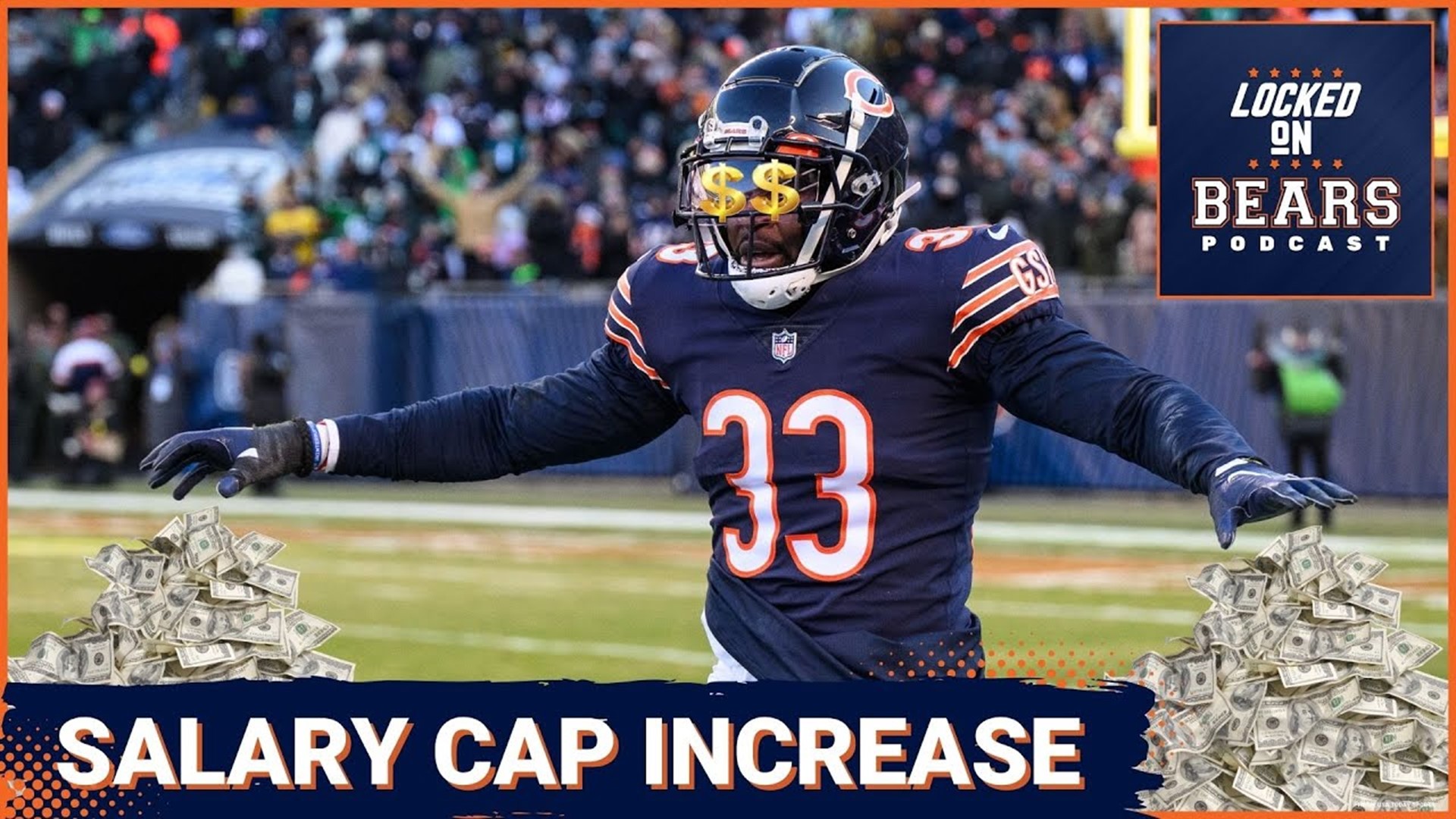 NFL salary cap increase means more cap space for Chicago Bears but
