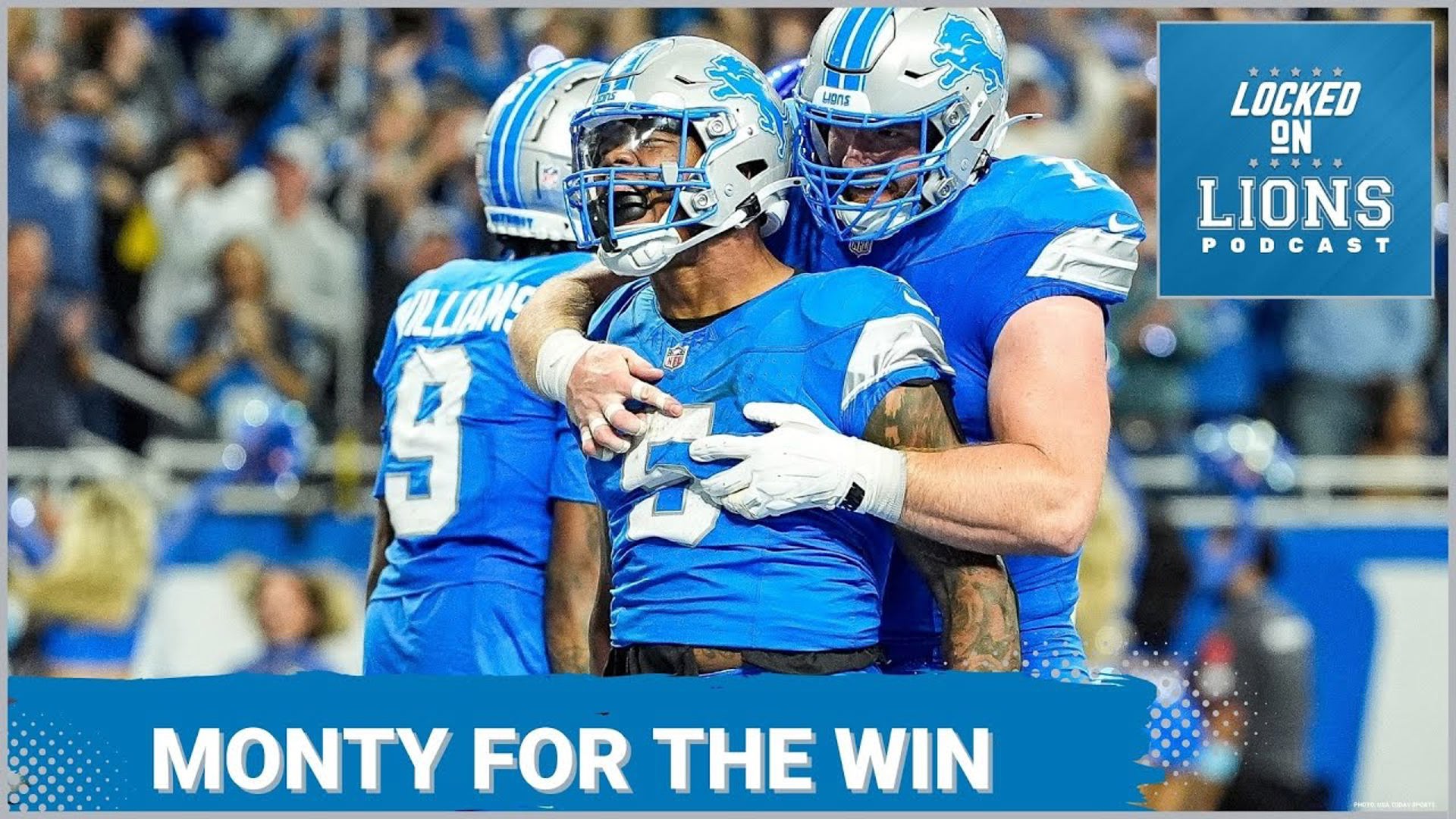 The Detroit Lions are 1-0. It wasn't easy but they win their opener.