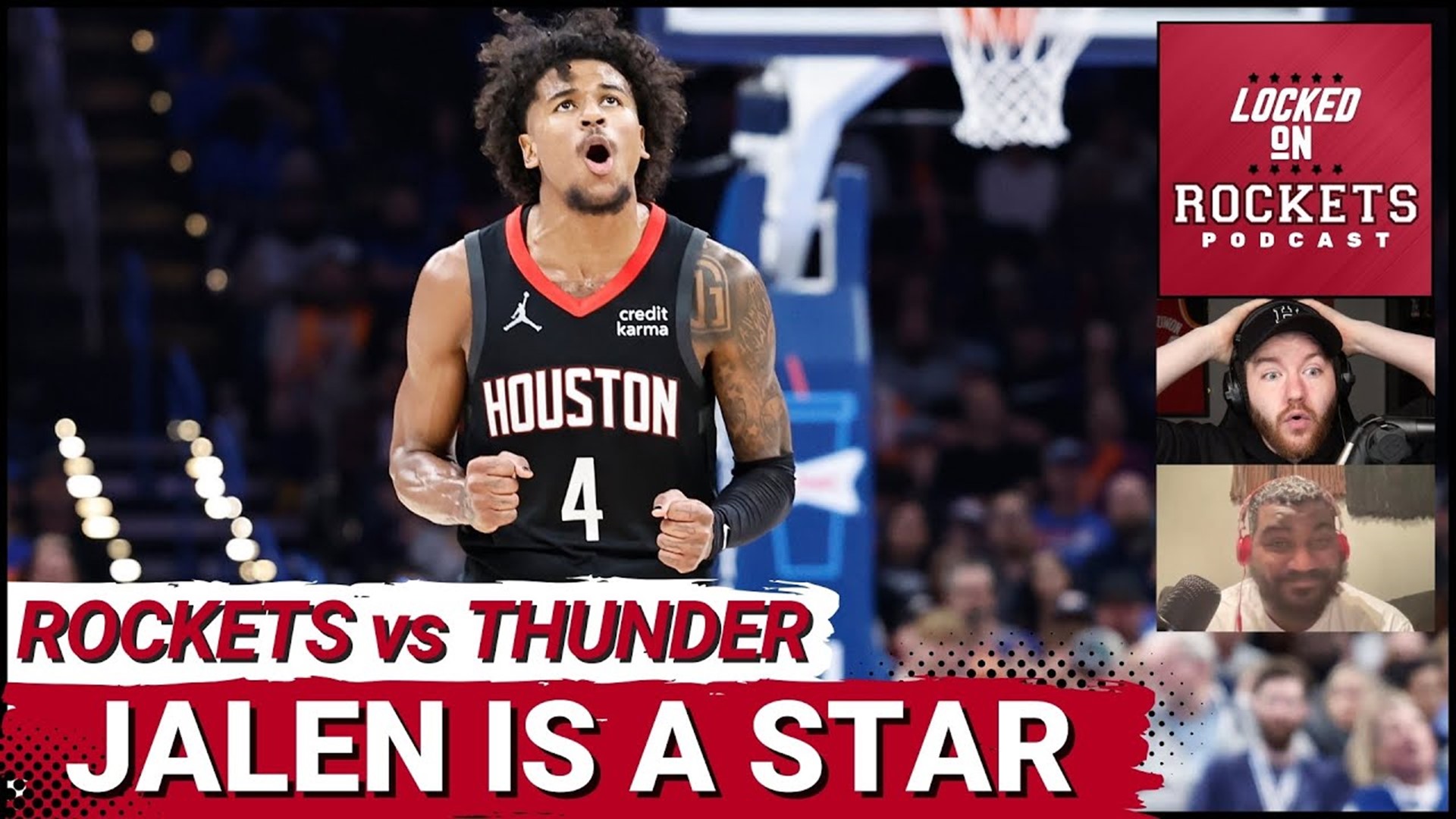 Jalen Green Superstar Night & Jabari Smith Jr CLUTCH In Houston Rockets Overtime Win Vs OKC Thunder