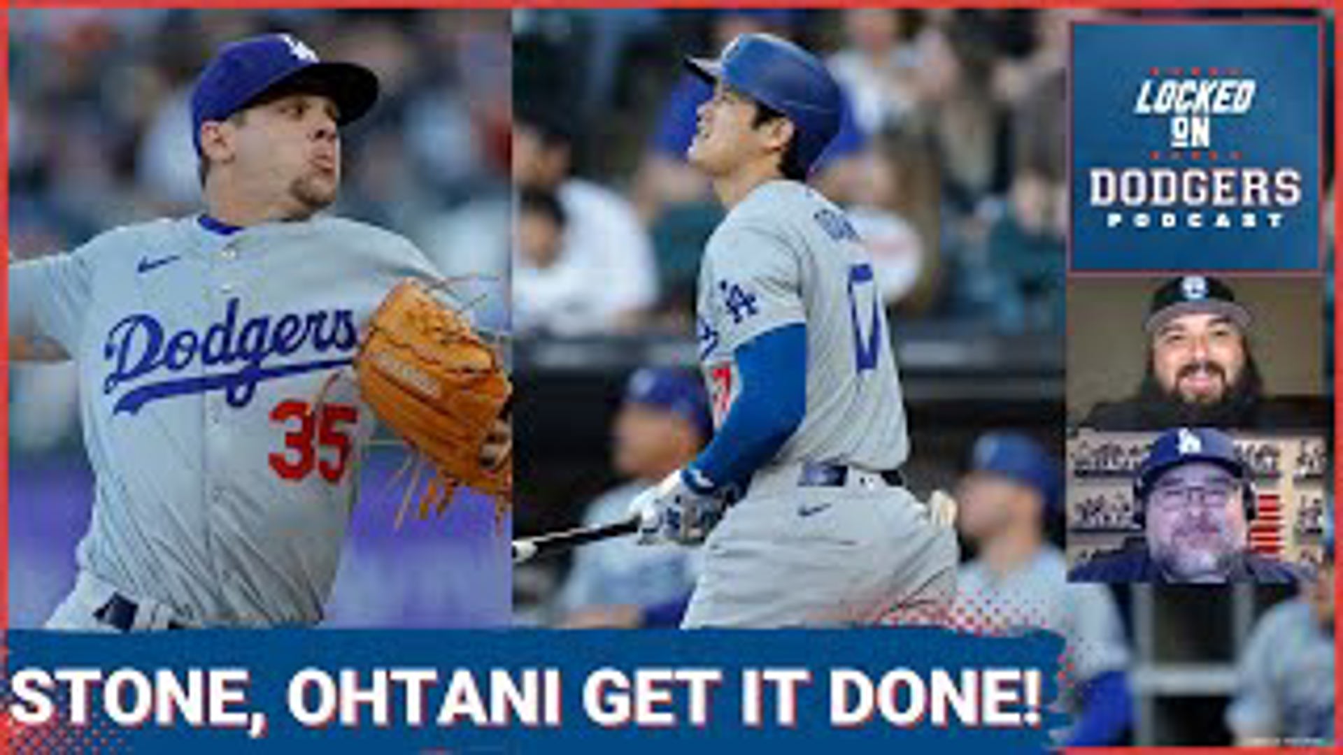 The Dodgers swept the White Sox behind a leadoff homer from Shohei Ohtani and a masterful performance from Gavin Stone.