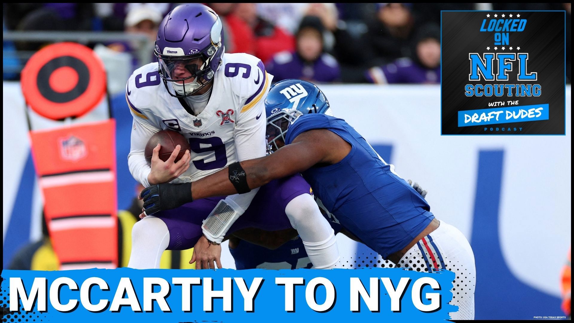 WHY NOT?: Giants TAKE CHANCE on JJ McCarthy, Devastating Injuries ...