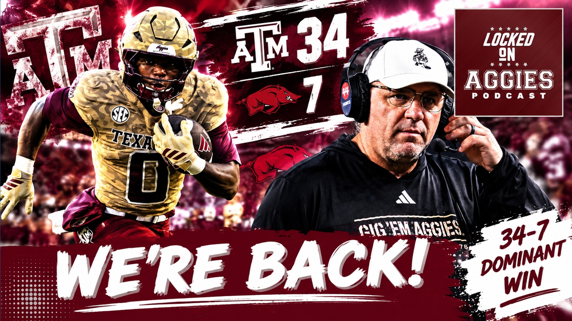 BREAKTHROUGH: Texas A&M & KJ Edwards TAKE CONTROL vs Arkansas—Marcel ...