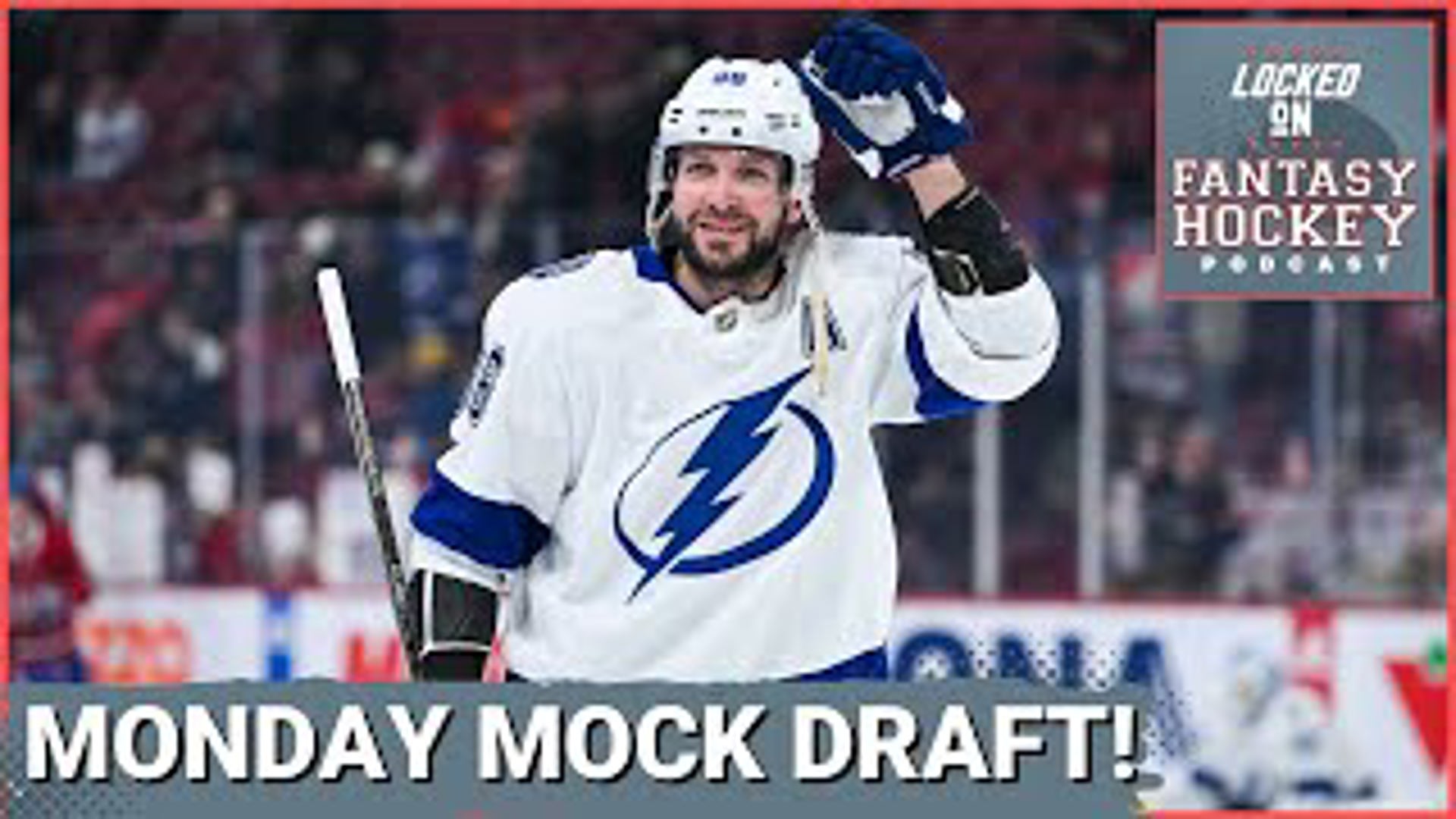 Our first Monday Mock Draft is under way and we couldn't be more excited to get the ball rolling!