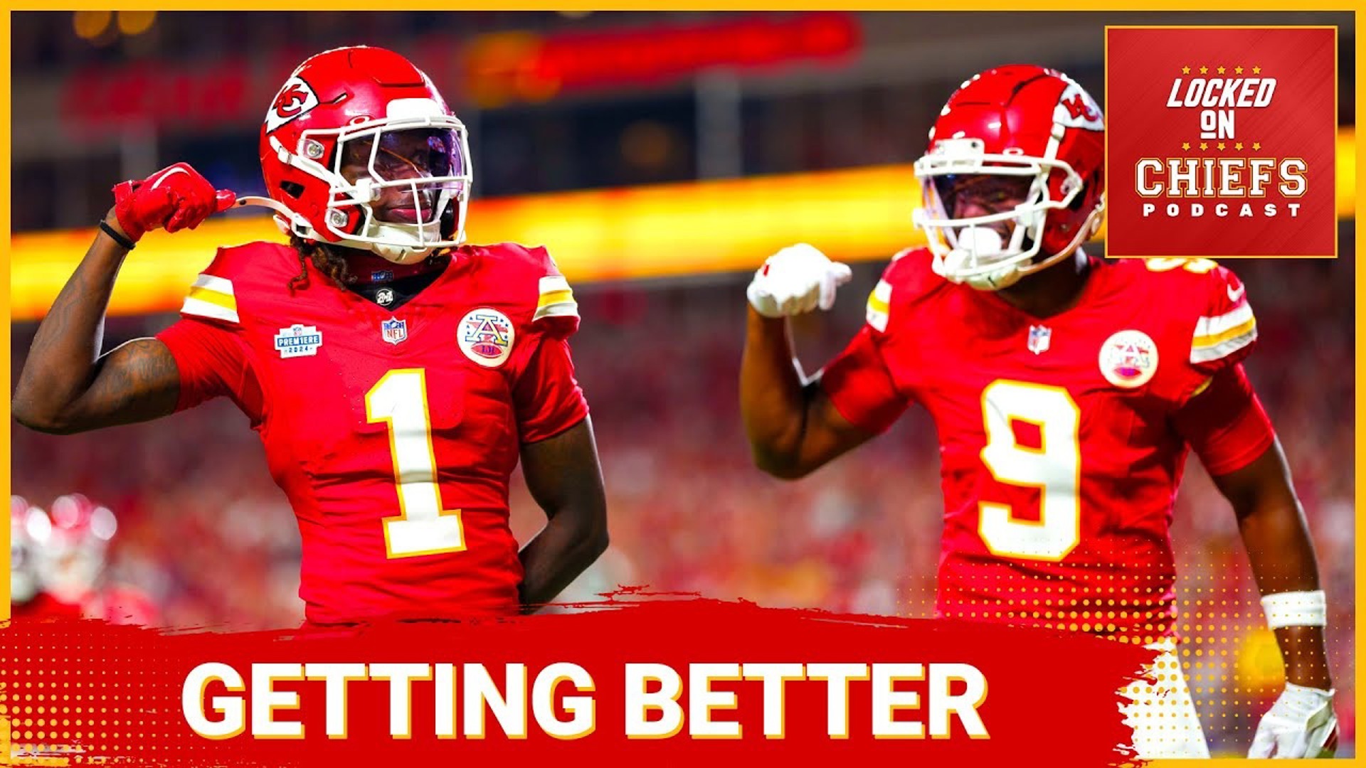 The Kansas City Chiefs are getting STRONGER after impressive week 1, Hollywood Brown vs the Bengals?