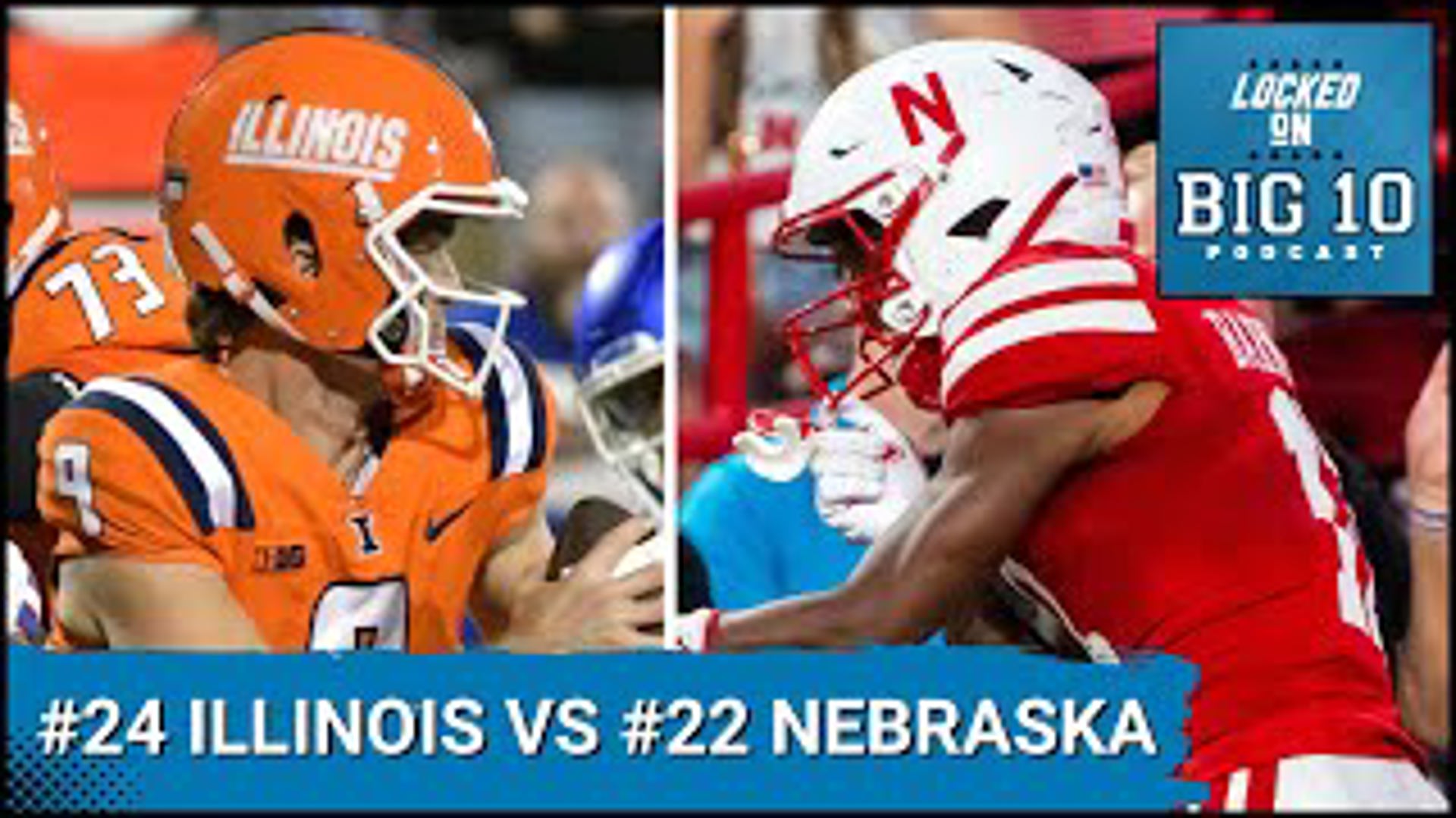 The Big Ten kicks off week 4 of the college football season with a Friday night special between two ranked teams as #24 Illinois travels to #22 Nebraska on FOX TV.