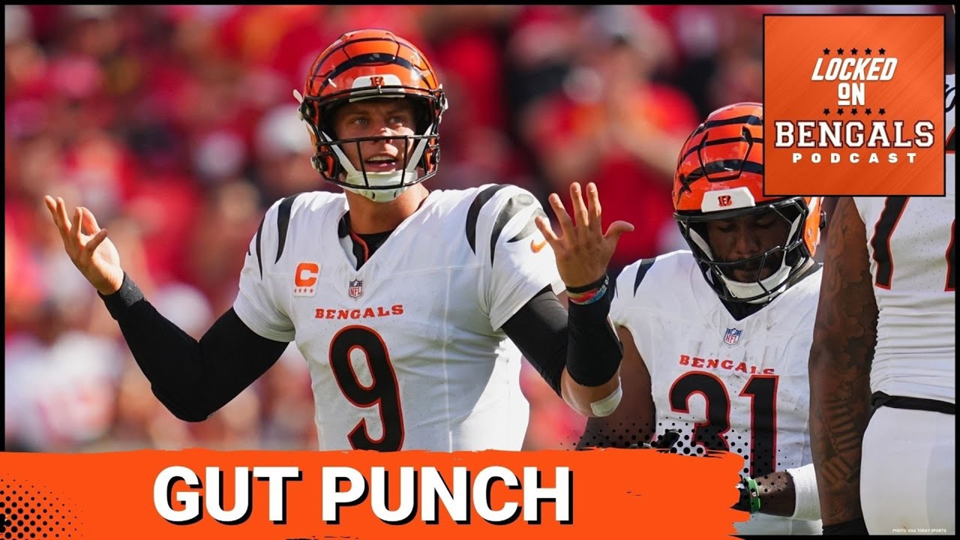 The Cincinnati Bengals lost to the Kansas City Chiefs 26-25 on Sunday.