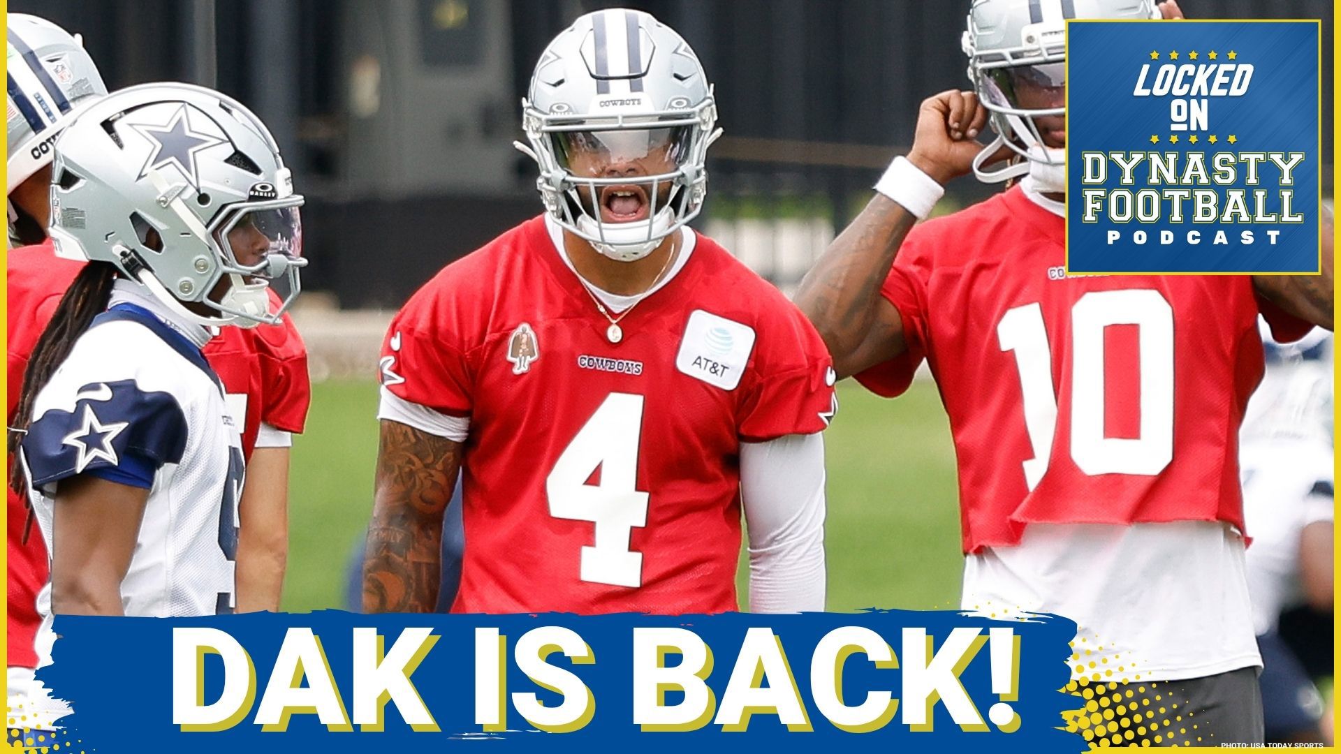 DALLAS COWBOYS 2025: Dak's Destiny, Lamb's Leap, and Pickens' Potential

Will Dak Prescott's claim of peak fitness translate to fantasy dominance?