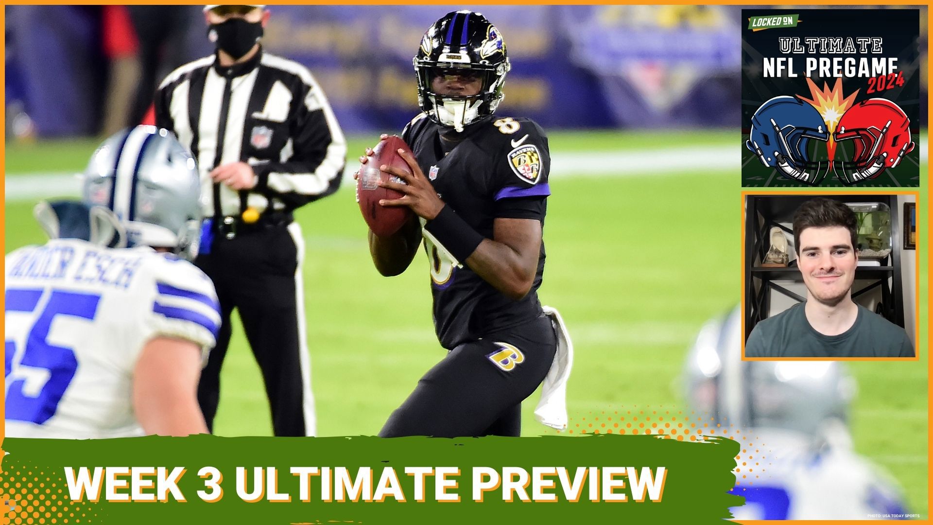 The Baltimore Ravens enter Week 3 in a must-win scenario against the Dallas Cowboys. We break down all of the late-window Week 3 NFL games and more.