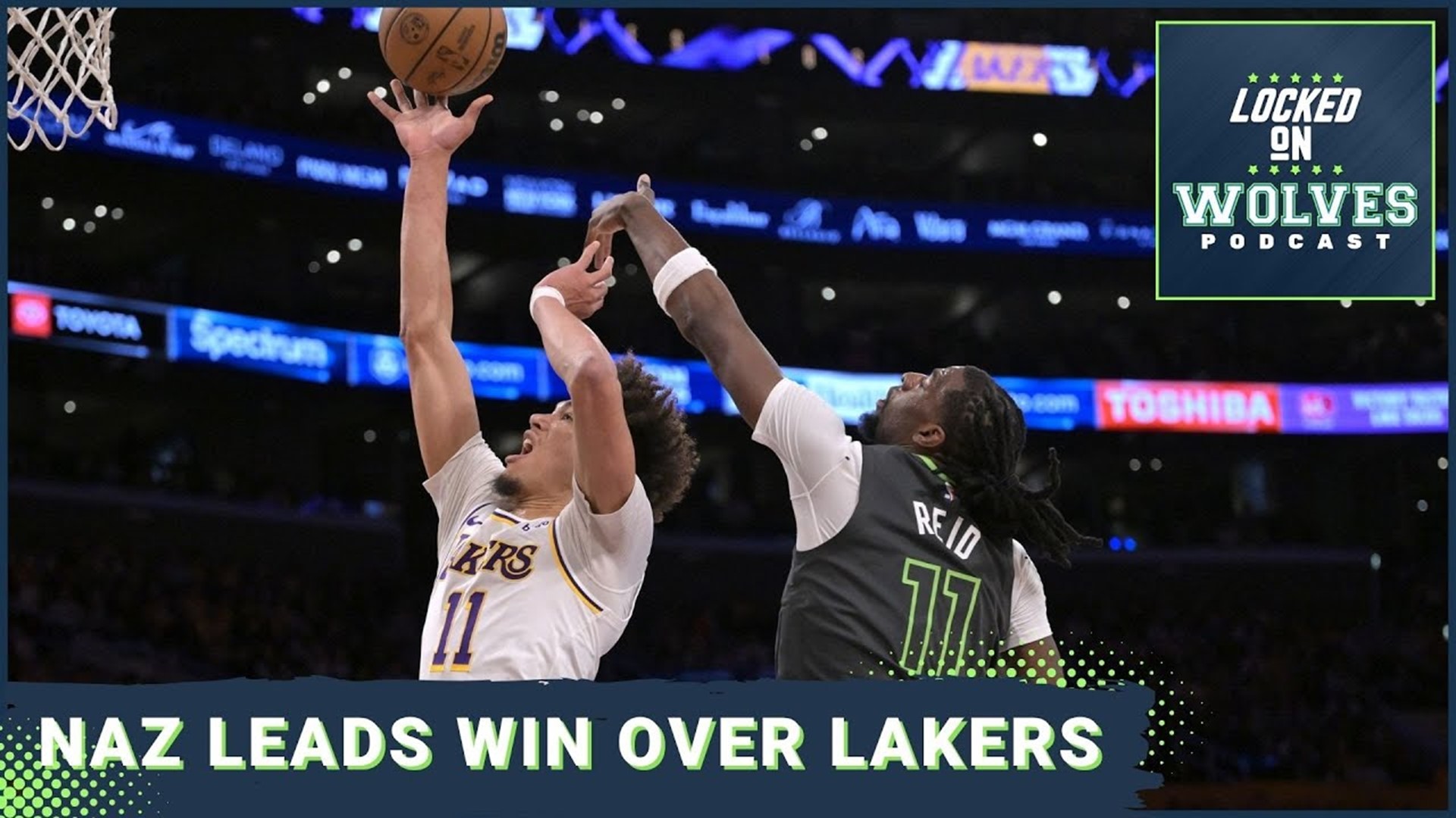 Minnesota Timberwolves prevail in up-and-down affair against shorthanded Los Angeles Lakers