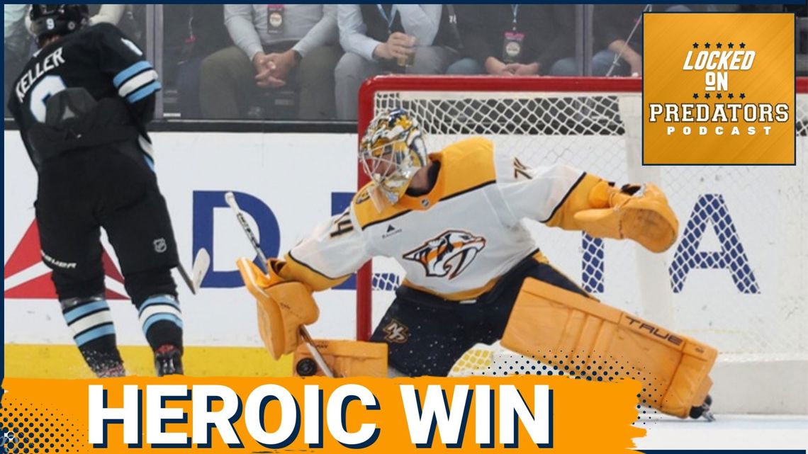 Nashville Predators Penalty Kill Heroics Secure Unlikely Win Over Utah