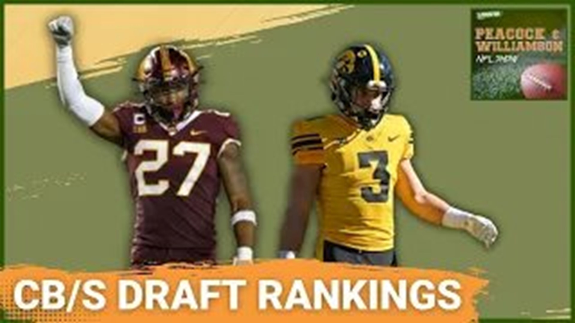 2024 NFL Draft Rankings Cornerback and Safety