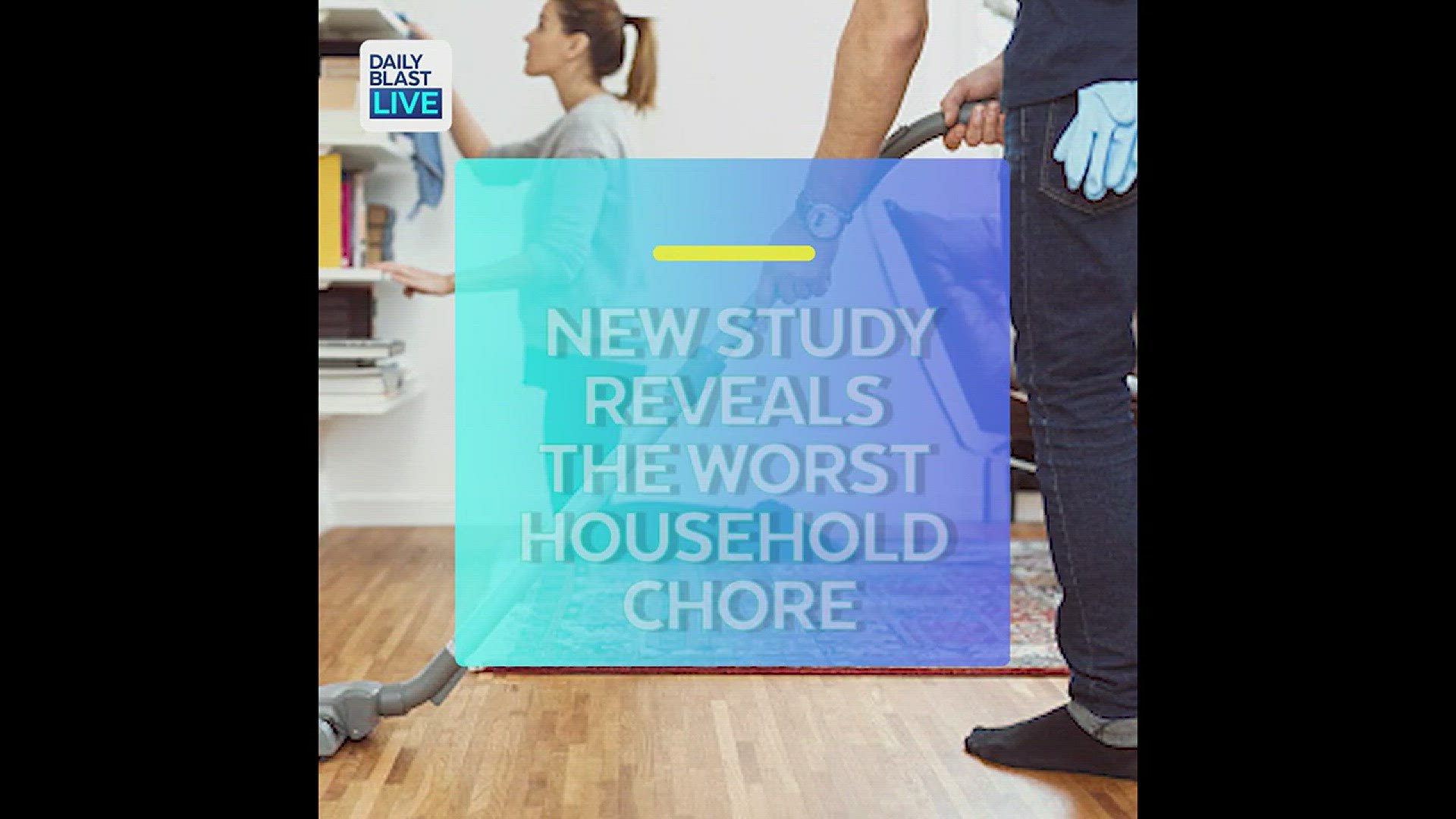 New study finds the worst household chore is...