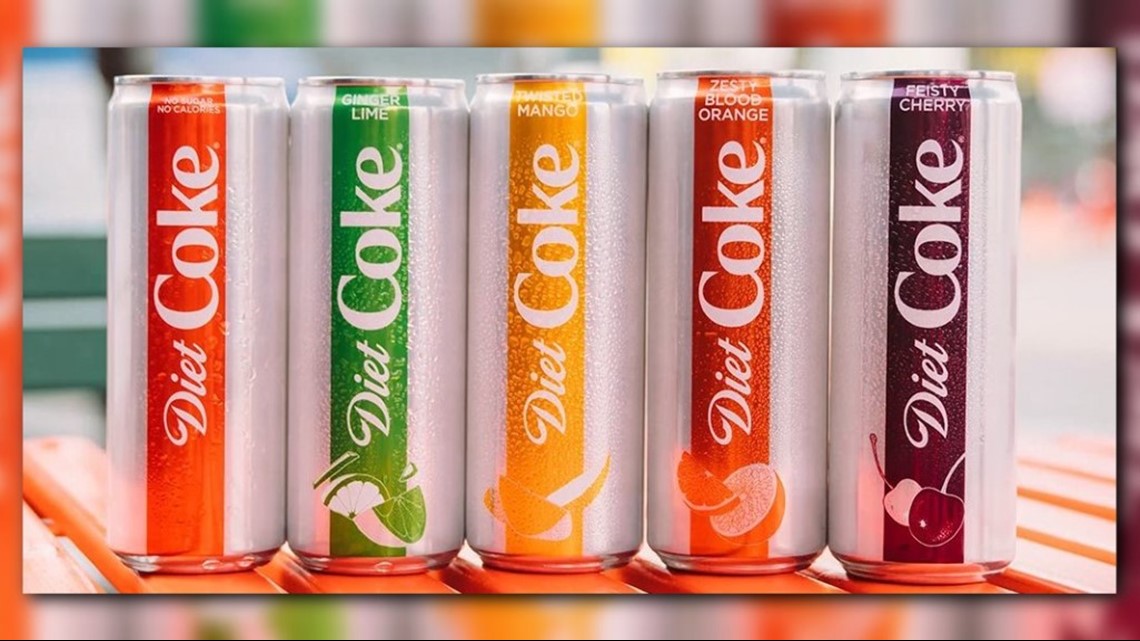 Diet Coke fizzes up its lineup with 4 new flavors