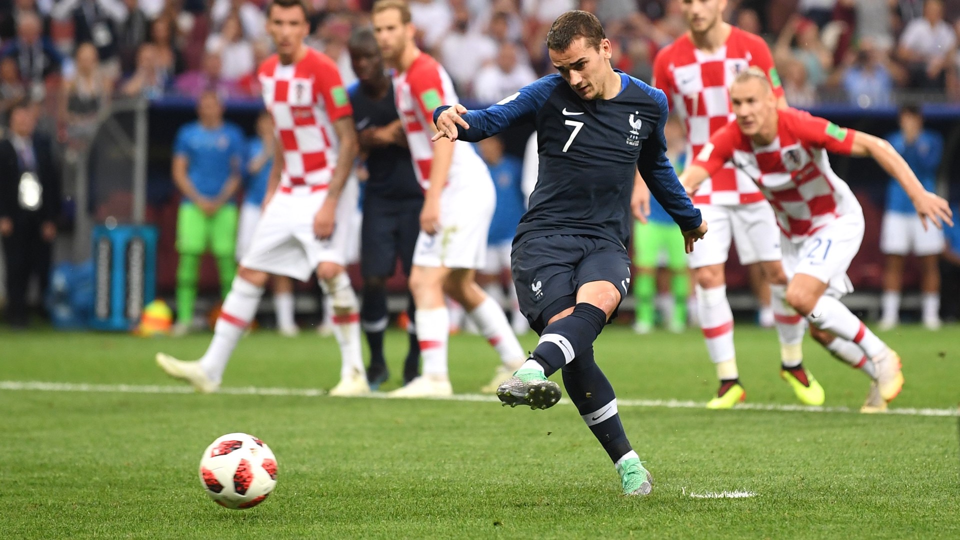PHOTOS France vs. Croatia in 2018 World Cup final