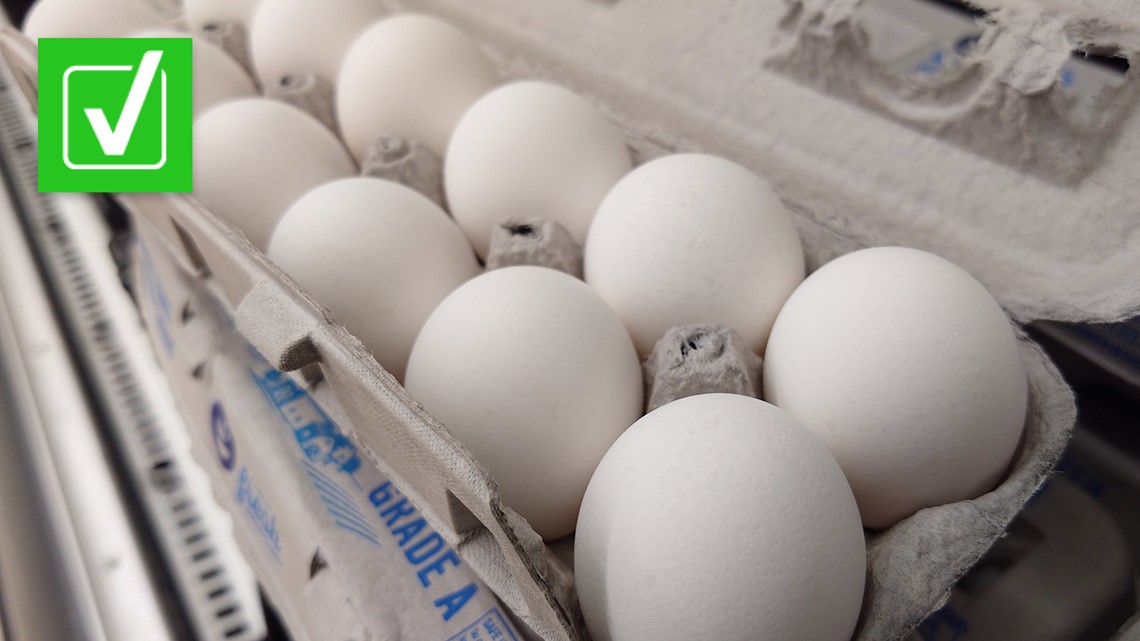 Why are egg prices so high? Avian flu, inflation to blame