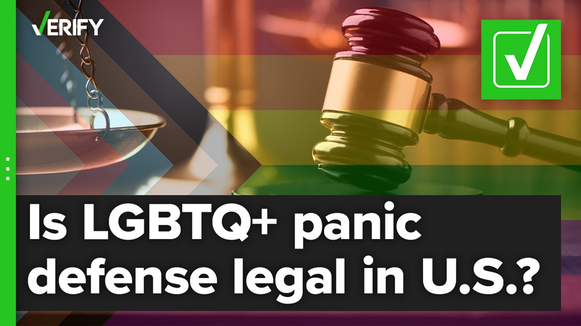 Only a few states have banned the gay and trans panic defense. Still legal in majority