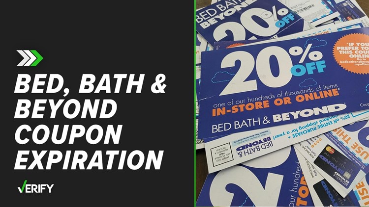 Yes, Bed Bath & Beyond coupons are expiring