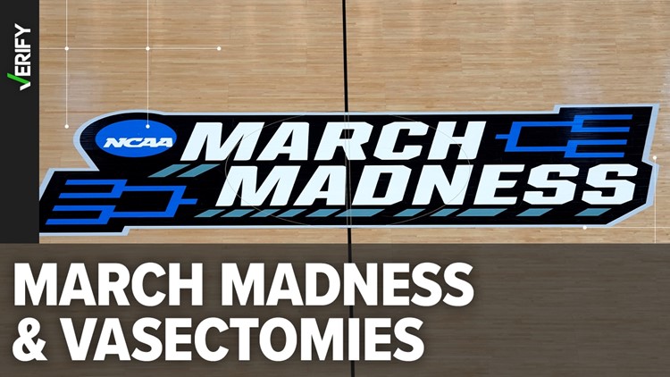 Yes, March is a popular month for vasectomies so men can recover watching March Madness