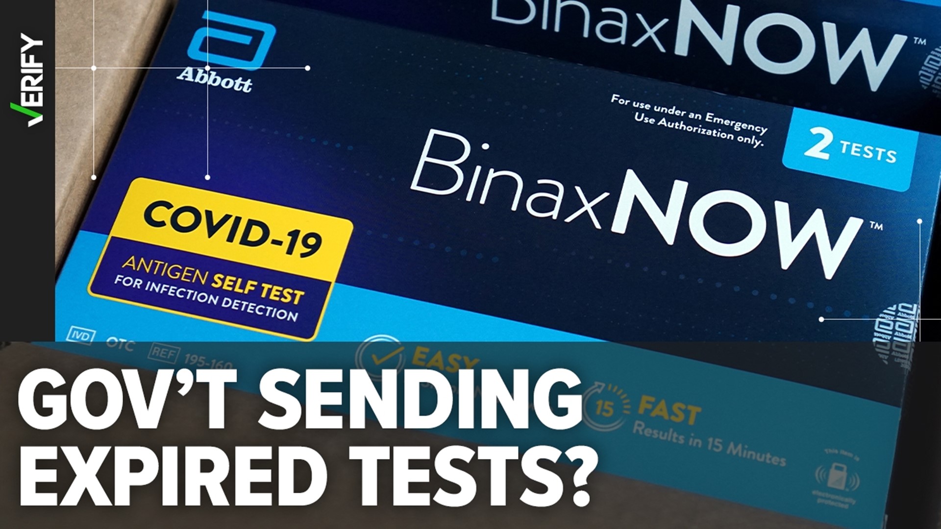 The free government COVID19 tests being sent out are not expired The free government COVID19 tests being sent out are not expired