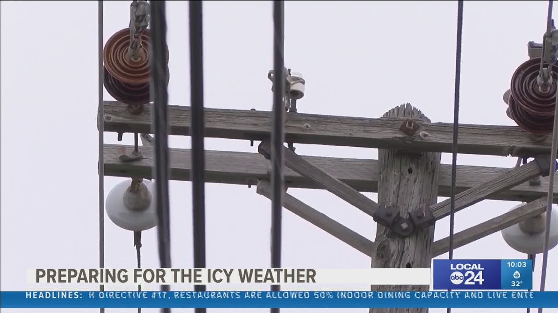 MLGW and Memphis residents are preparing their homes for winter weather ahead of this week's ice storm.
