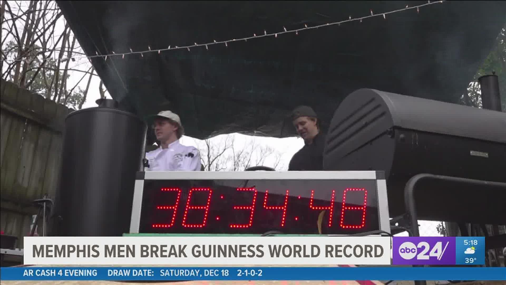 What is the world record for longest barbecue?