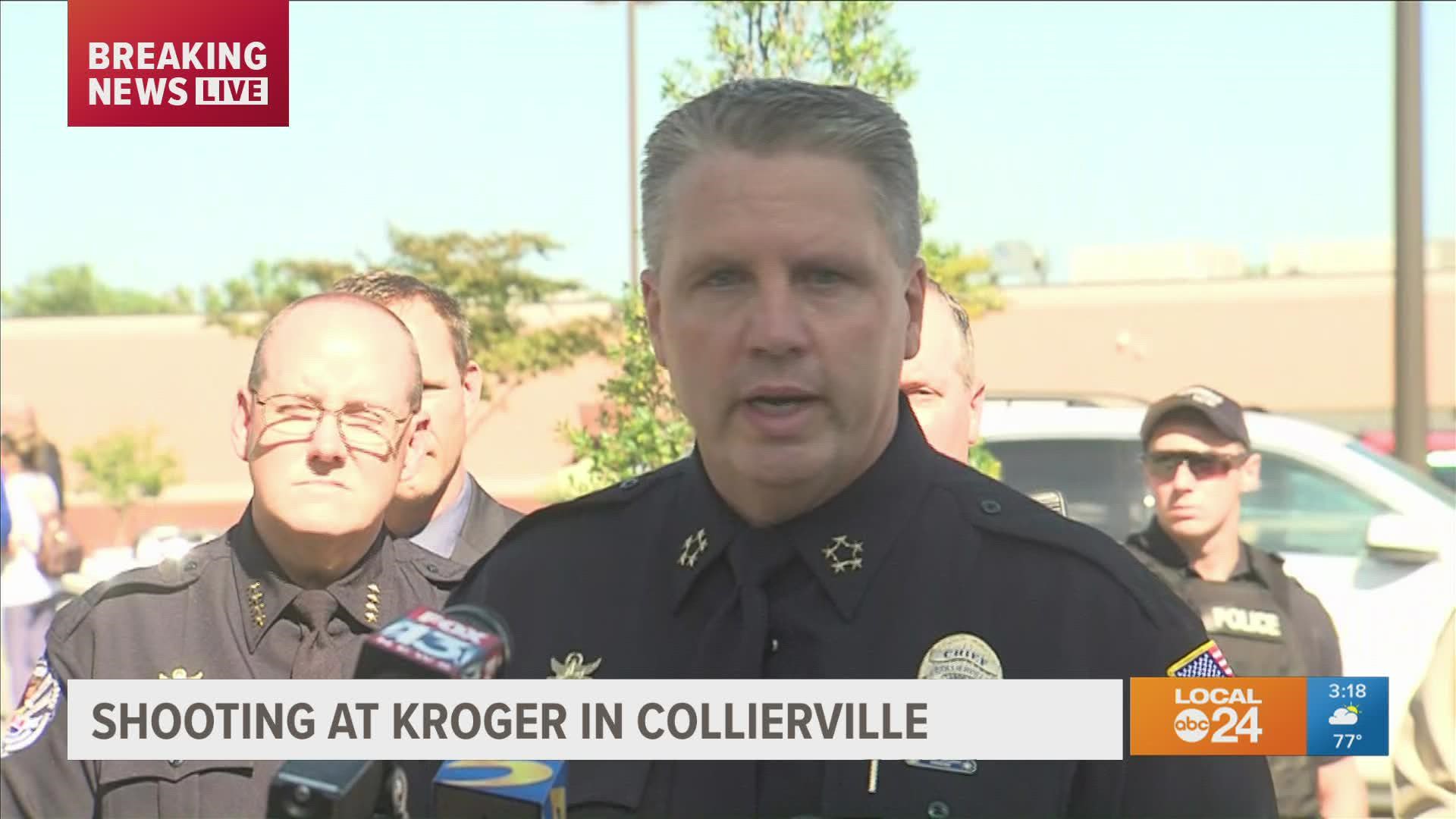 Multiple people shot at Kroger in Collierville, Tennessee