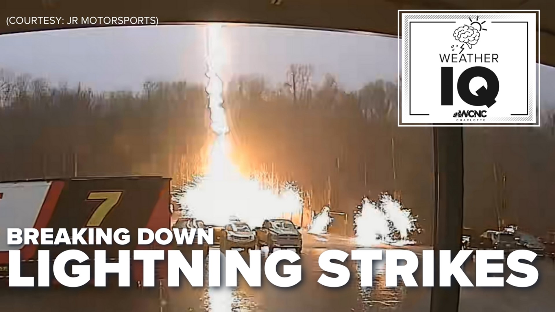Lightning strikes JR Motorsports in North Carolina | khou.com