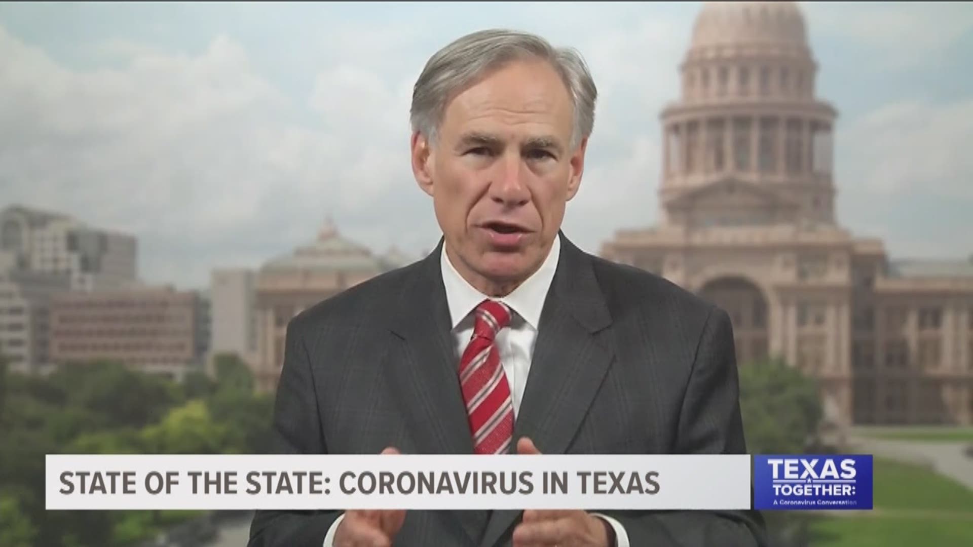 Governor Greg Abbott spoke about his recent executive order and said additional health care resources are coming to help combat the spread of COVID-19.