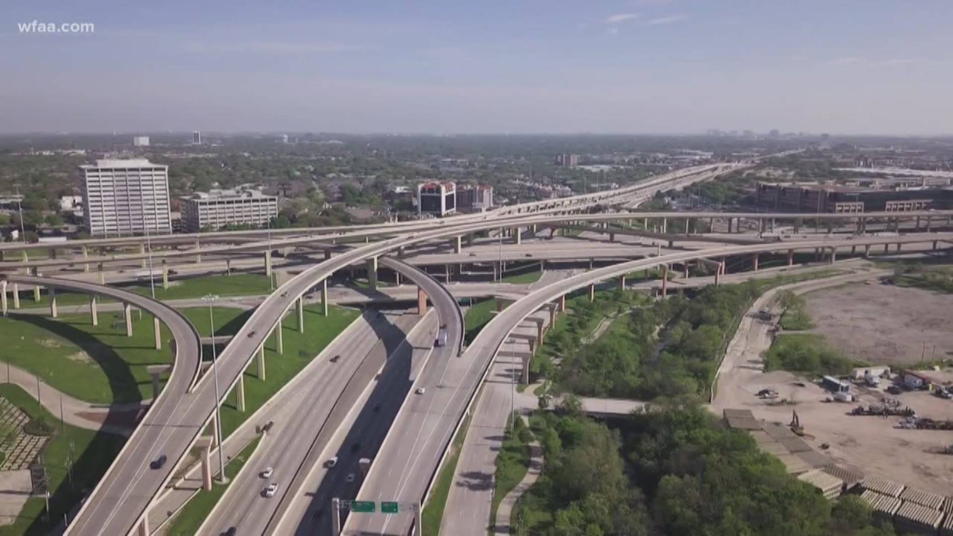 Transactions on Dallas North Tollway fall by 47% as Americans cut their driving time in half