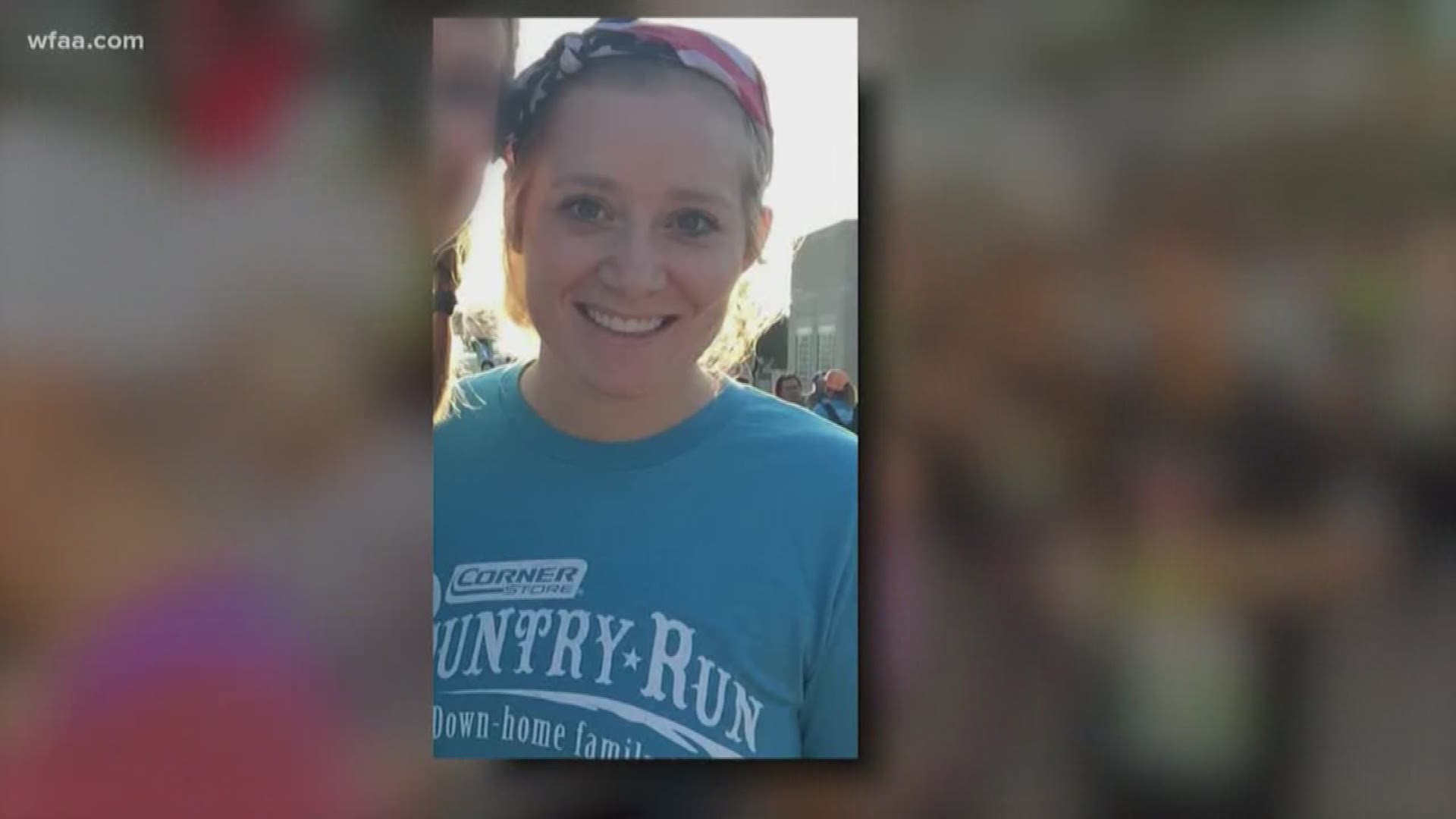 Woman asking for help to find mystery hero