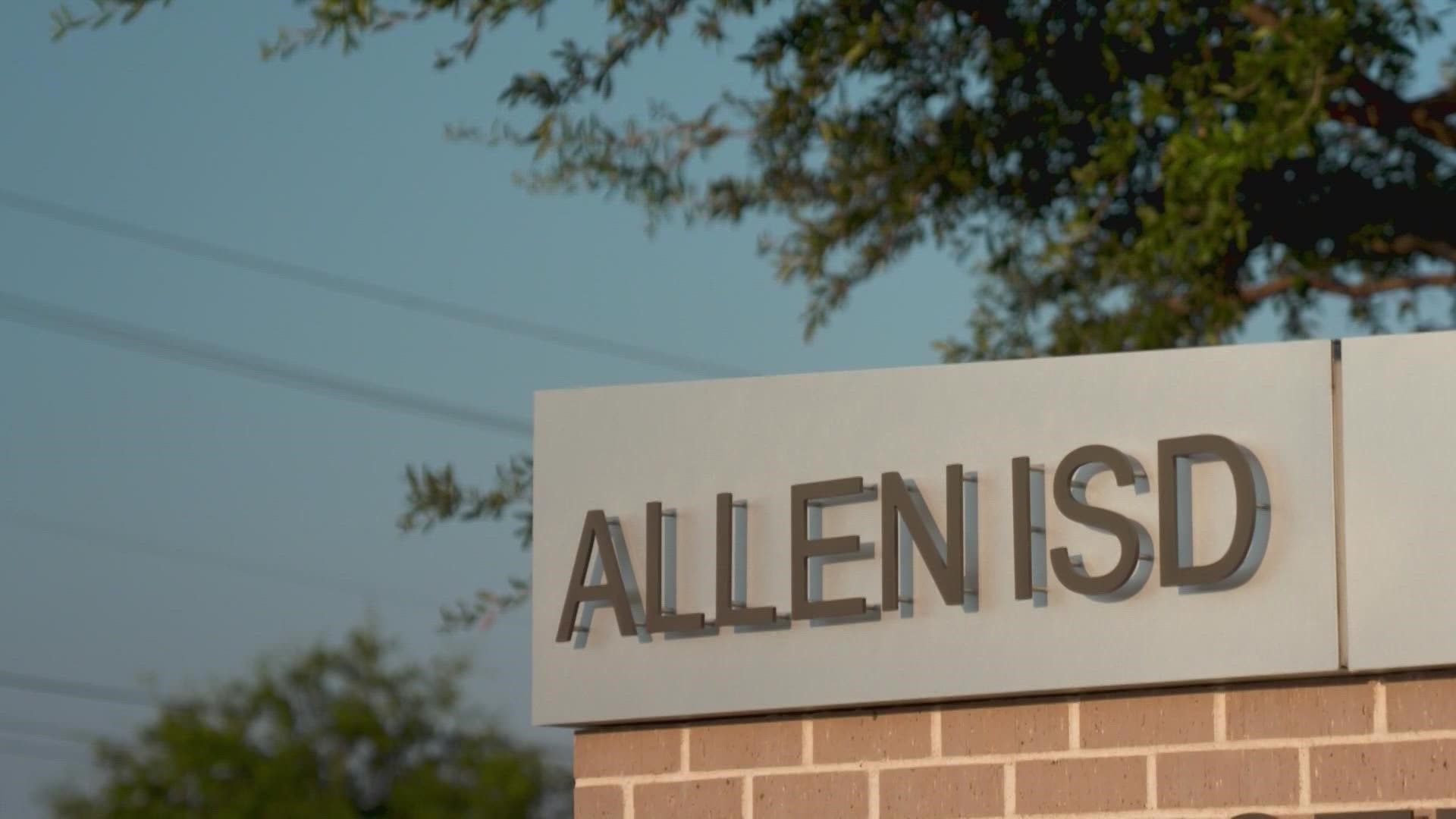 The parents of Mike Hawkins Jr. pulled him and his brother from Allen High School after the incident.
