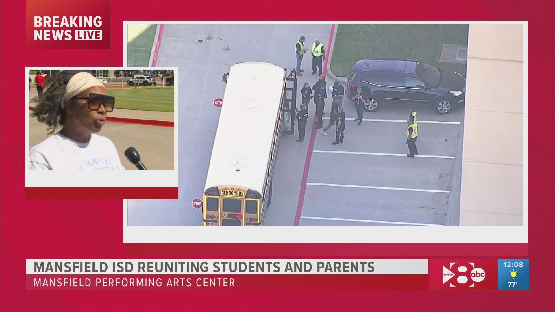 Authorities said four people were shot after a gunman entered the school and opened fire.
