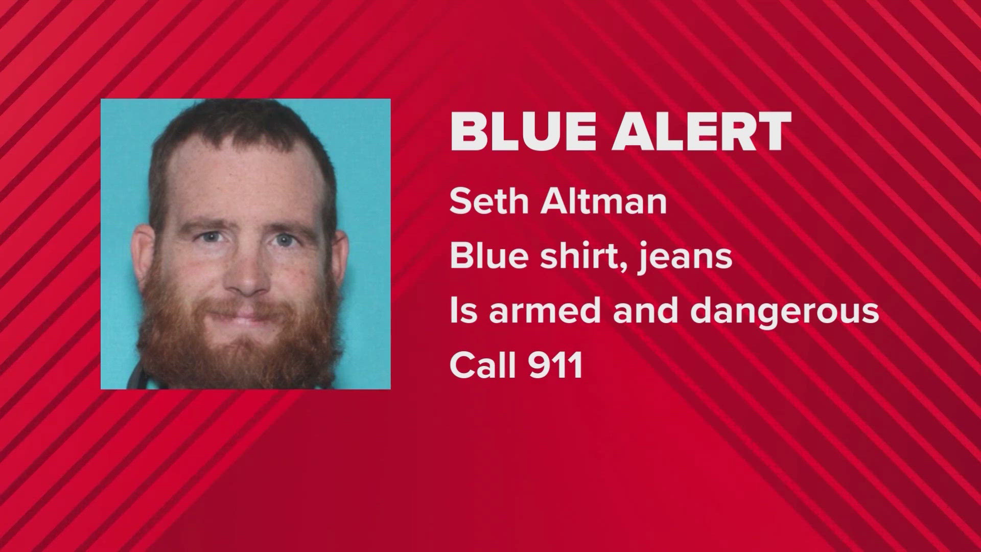 Texas blue alert in Hall County for Seth Altman: What is it? | khou.com