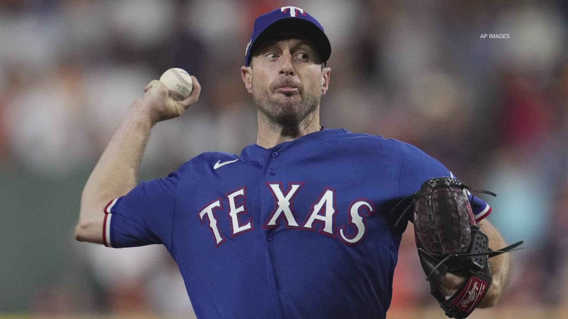 Max Scherzer had surgery for a herniated disk in his lower back and will miss the start of the 2024 season for the World Series champion Texas Rangers.