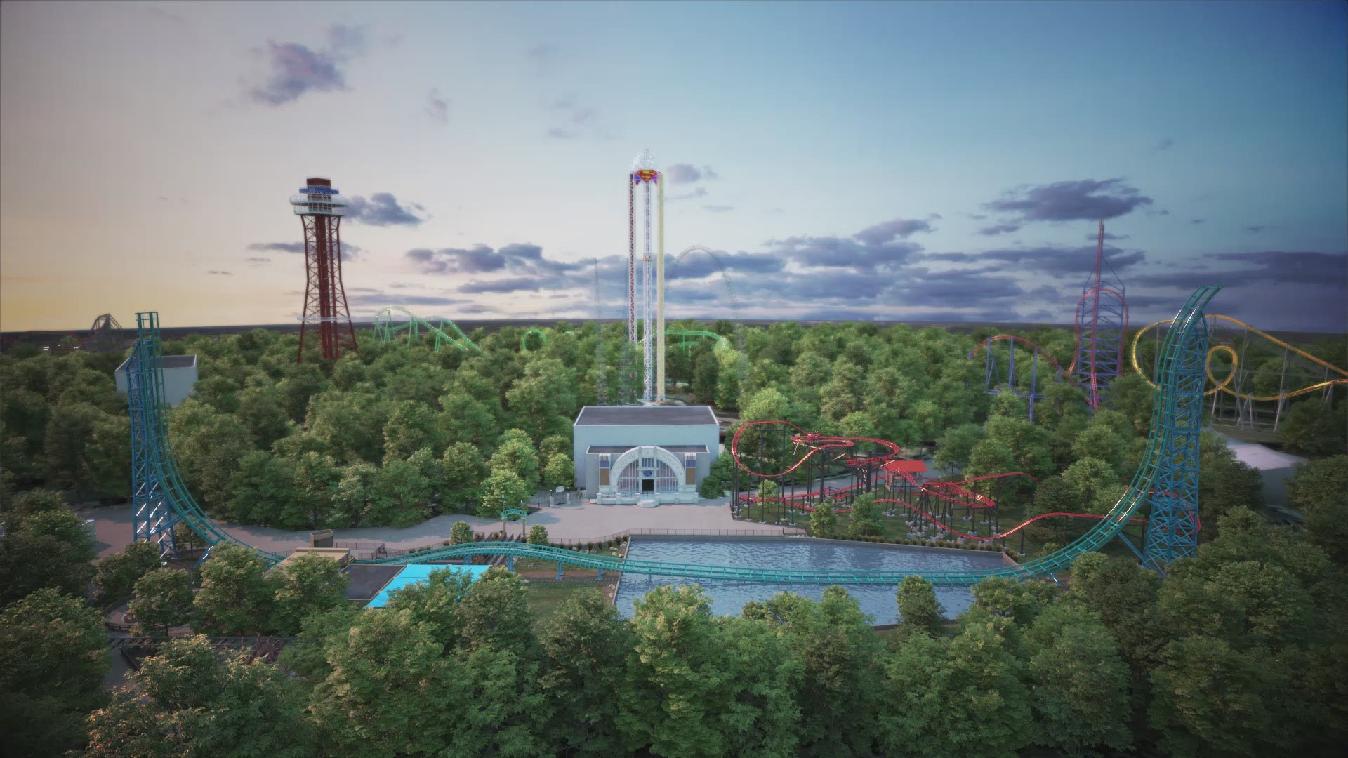 VIDEO: Six Flags Over Texas announces 'Aquaman: Power Wave' to open 2020