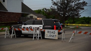 Watch live: Authorities provide update on search for suspects after Burleson officer shot; Joshua ISD schools on lockout