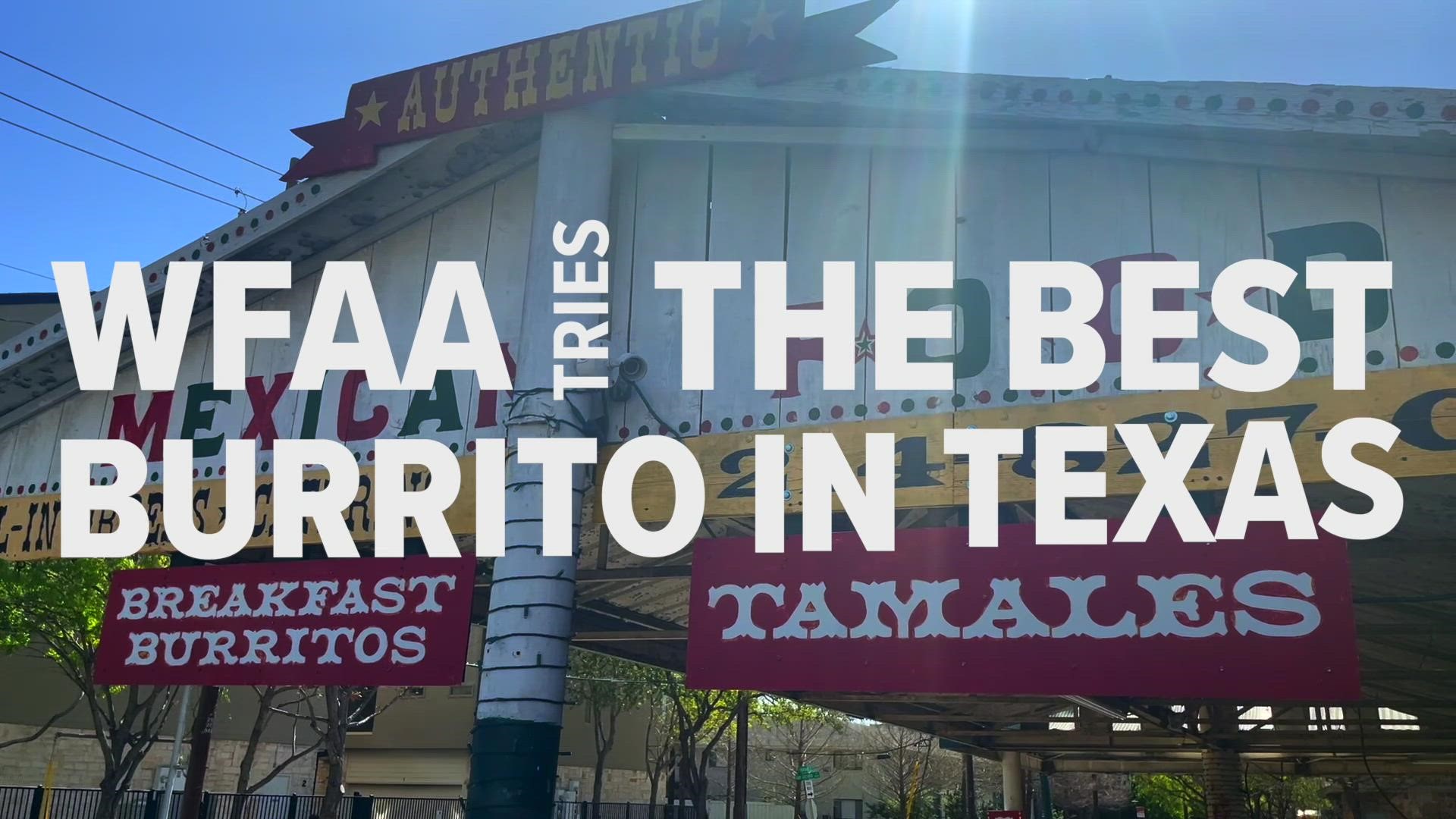 Yelp says the "best burrito in Texas" can be found in Dallas. We had to find out for ourselves.
