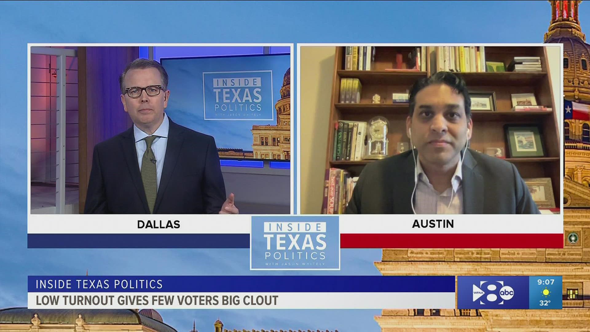 While it's not surprise, there's just been nothing that's galvanized a desire to get to the polls, according to the Texas Tribune.