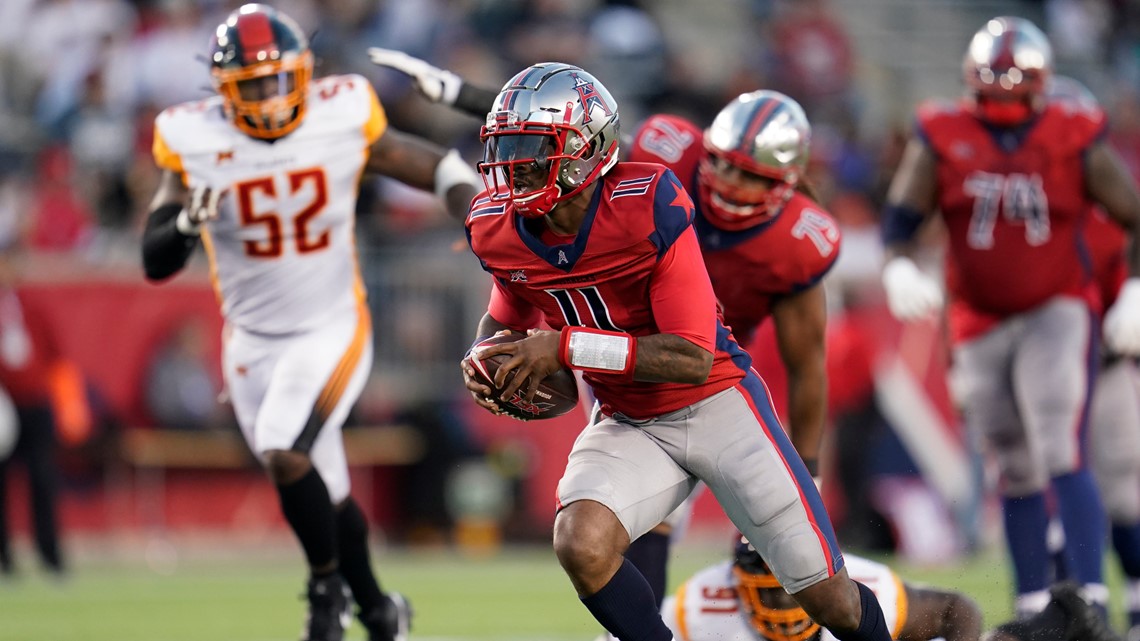 Former Houston Roughnecks star PJ Walker shows out in his first