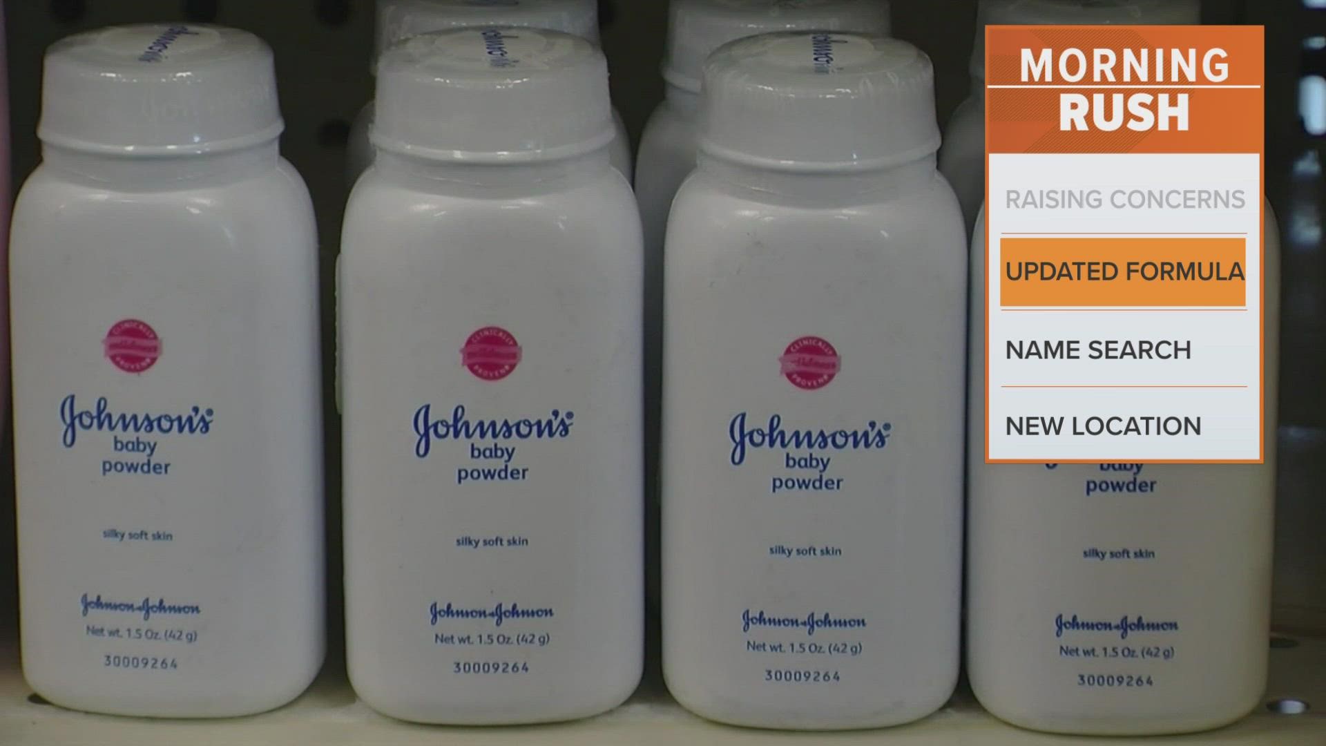 J&J insists the formula is safe, but it's faced multiple lawsuits for years.