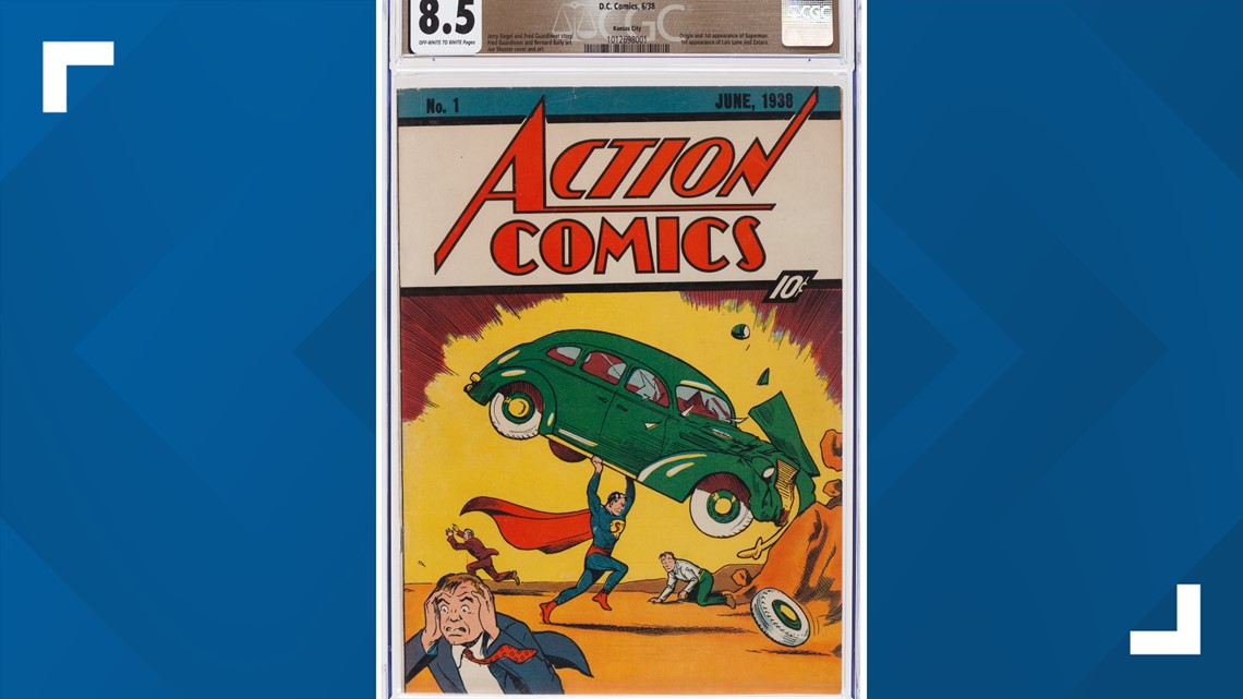 Rare Superman debut comic sells for $6M through Heritage Auctions ...