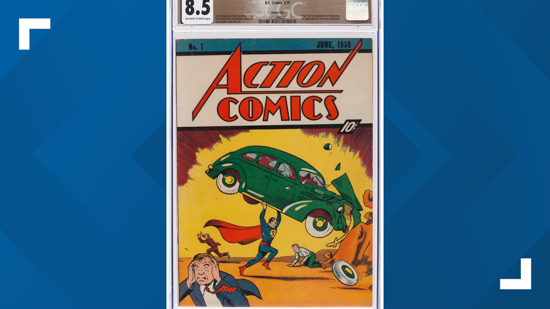 Rare Superman debut comic sells for $6M through Heritage Auctions ...