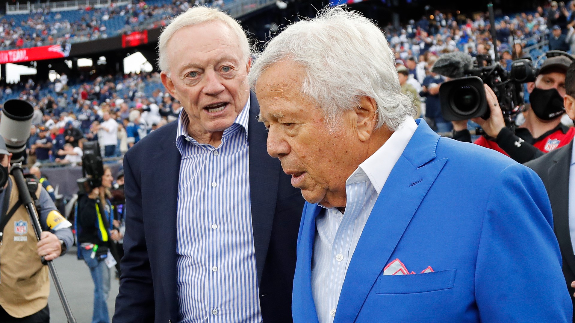 Jerry Jones to Robert Kraft: 'Don't f--- with me,' ESPN report | khou.com