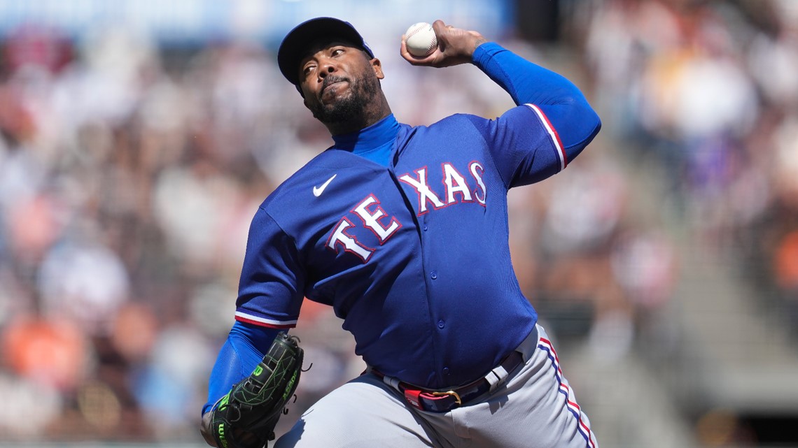 Texas Rangers on X: Scoreless debut from the Cuban Missile