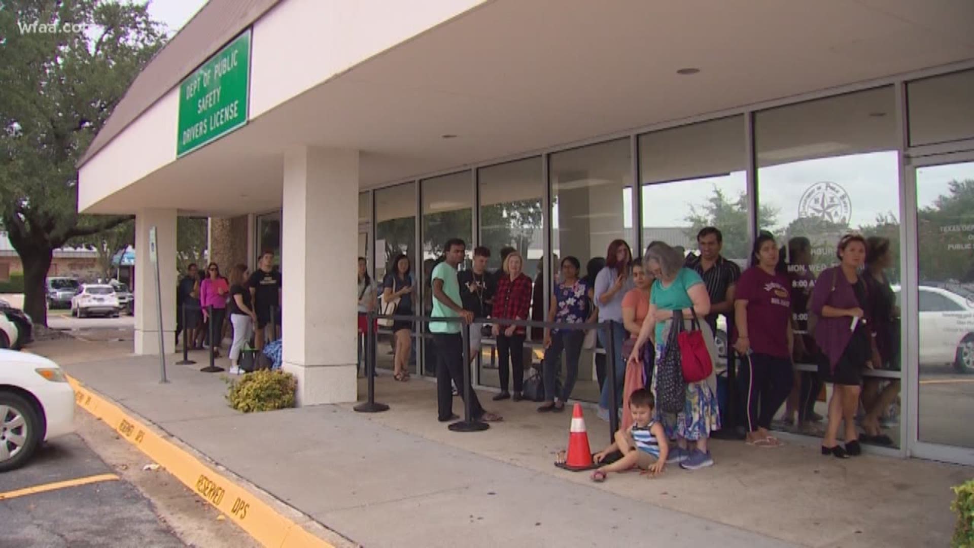 Texas legislators approved an increase to the state's driver licensing center budget this year, but Gov. Greg Abbott ordered Department of Public Safety officials to move faster to shorten long lines for people waiting to renew or get new licenses.
